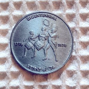 1976 Bicentennial Pewter Coin